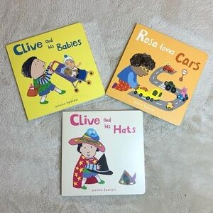 Clive & Rosa Board Book Series‎ Set of 3